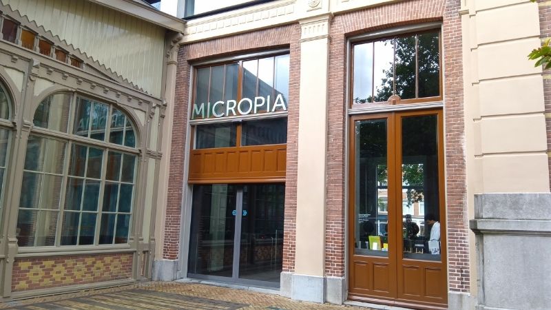 Micropia 入口。 （圖／黃俞菱）