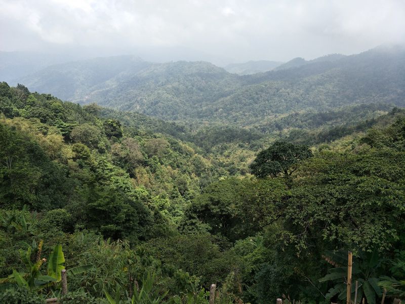 從 Than Daung Gyi 眺望撣邦高地