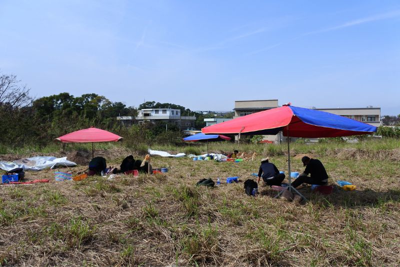 牛埔遺址工作現場