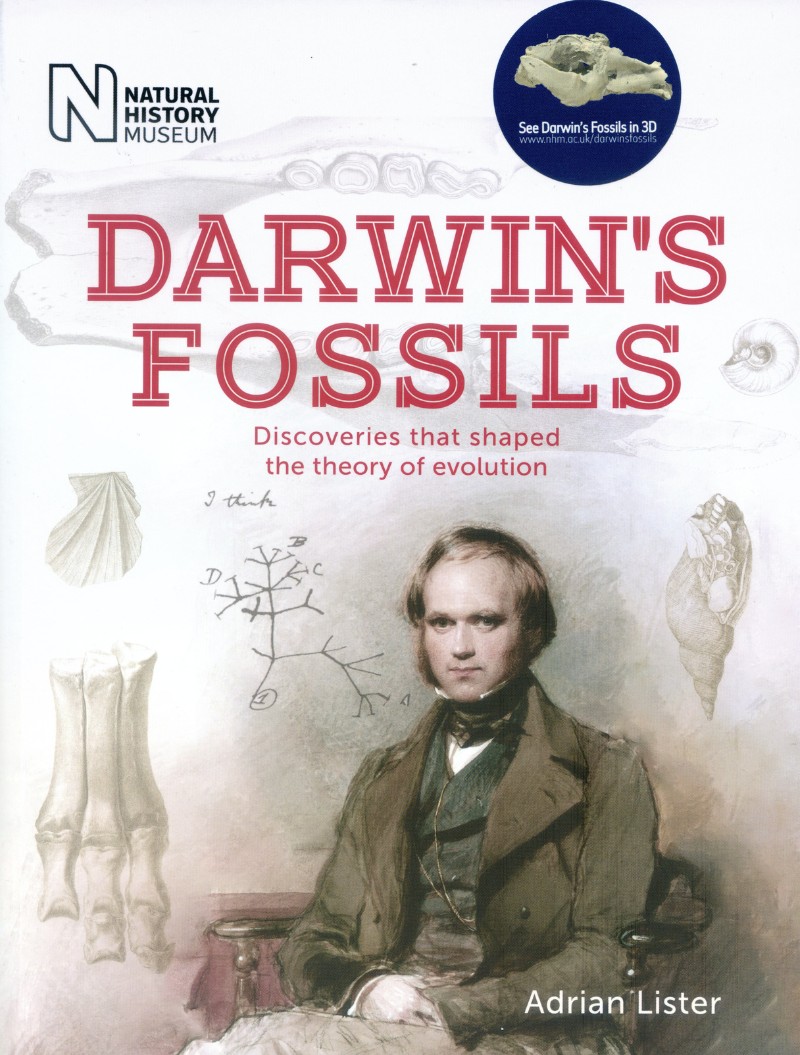 《Darwin’s Fossil-Discoveries that shaped the theory of evolution》書的封面