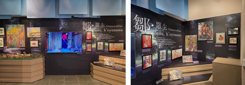 鄒・眾生c𝗈𝗎. 𝗁’𝗈𝗒𝗎𝗇𝗌𝗈𝗏𝖺 展場照（圖／陳叔倬）
