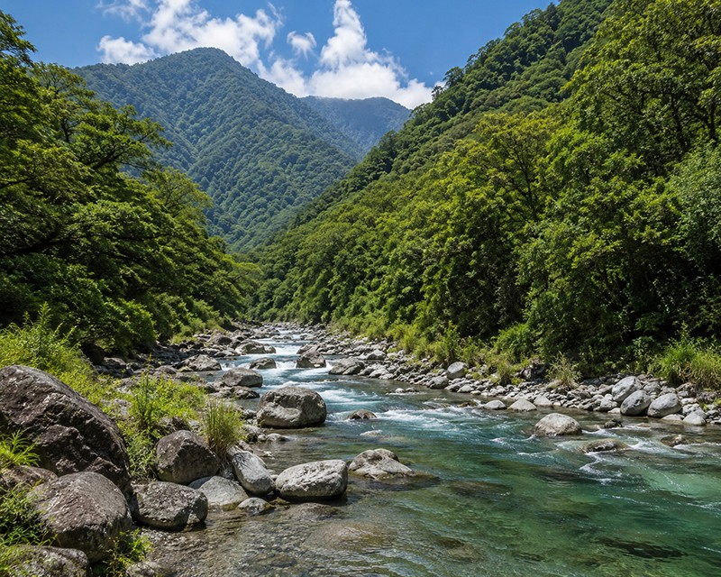 臺灣小高山河川