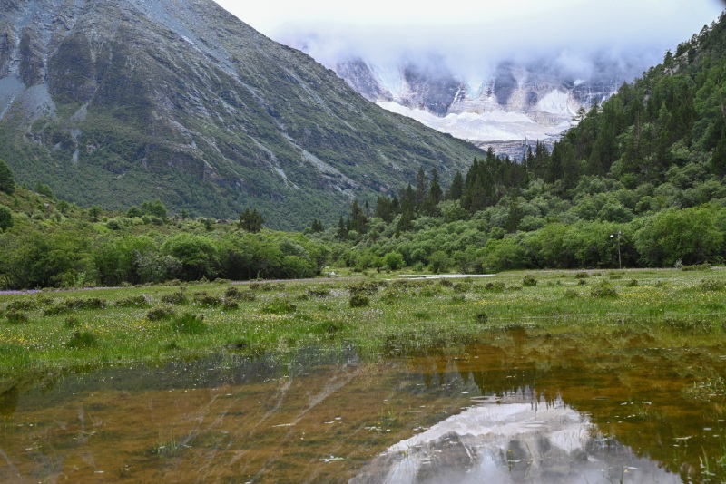 沙魯里山脈南部的高山濕地